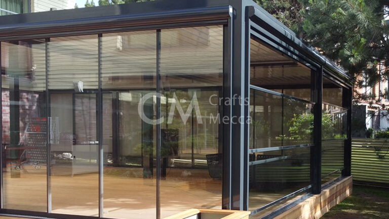 stiklinimas-tentine-pergola