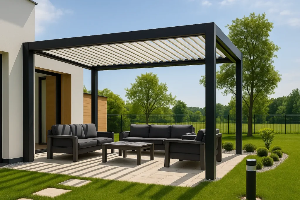 Bioklimatine ar tentine pergola kuri geriausiai tinka jusu erdvei