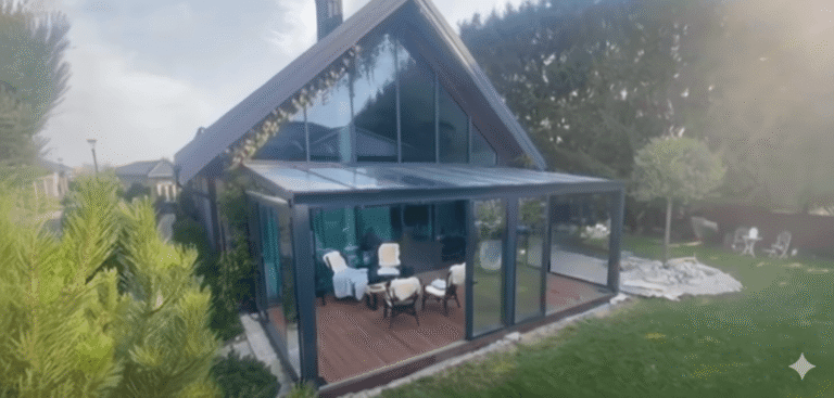 Ziemas dārzs ar stiklojumu Viļņā (Naujoji Vilnia)