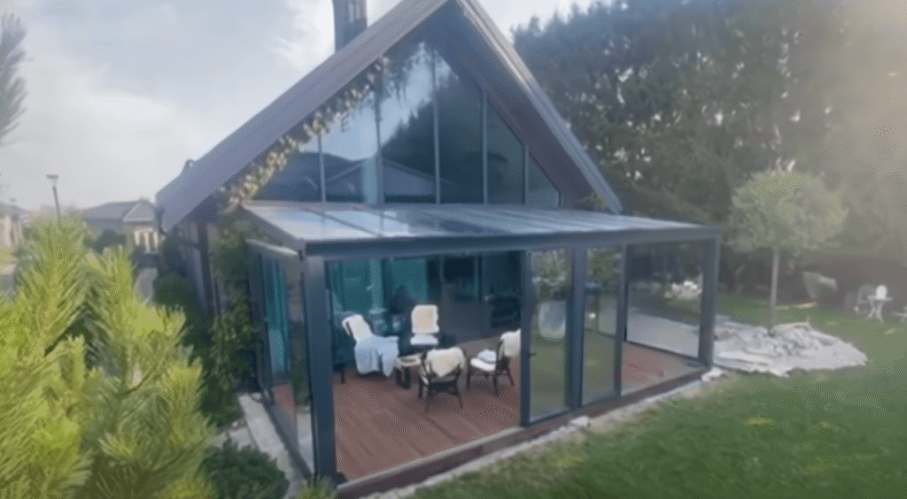 Žiemos sodas su stiklinimu Vilniuje (Naujoji Vilnia)